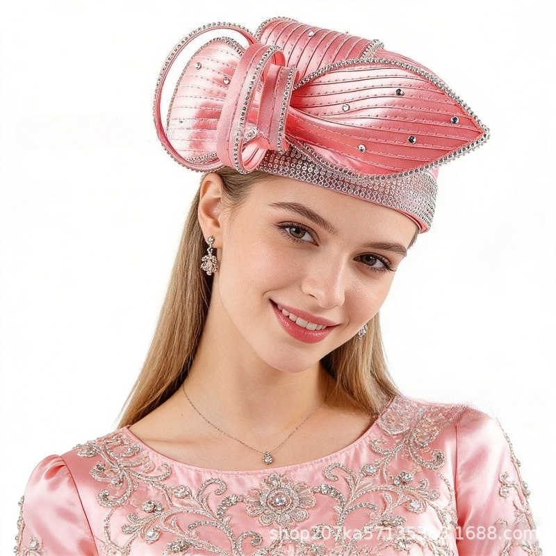 Women Formal Wear Photoshoot - Hoedjes voor dames, luxe strass paardenracesclub