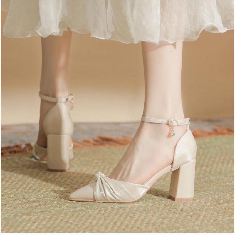 Women'S Formal Wear For Wedding - Maat 30-44 Dikke Hak Puntige Neus