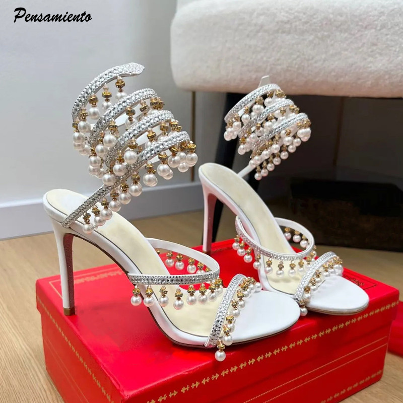 Women'S Formal Wear For Wedding - Luxe strass steentjes parels kwastjes dames