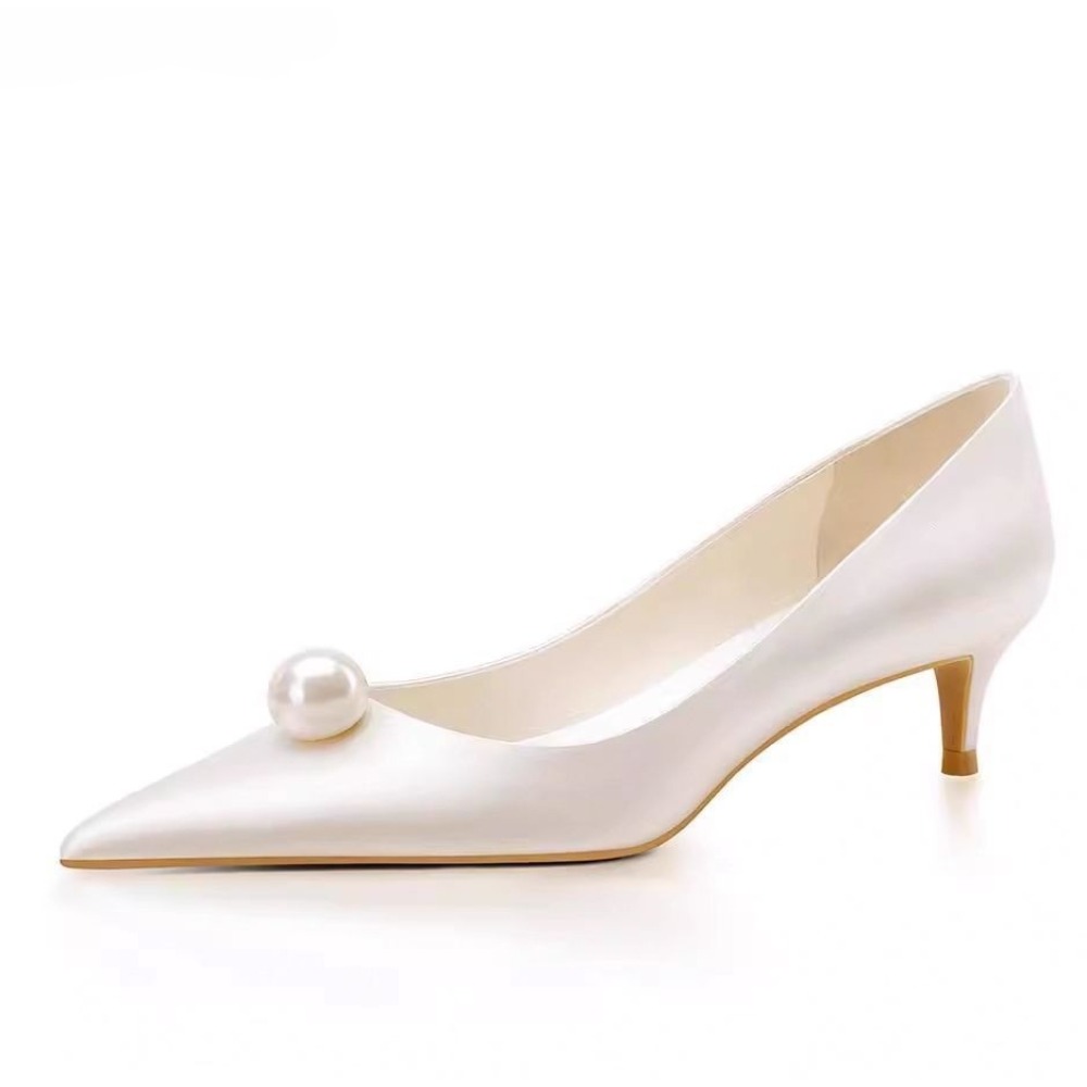 Nieuwe witte satijnen bruidssc - Women'S Formal Wear For Wedding recensie en prijs