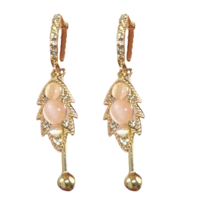 N7YF Cats Eye Leaf-oorbellen v - Women Formal Wear Designers recensie en prijs