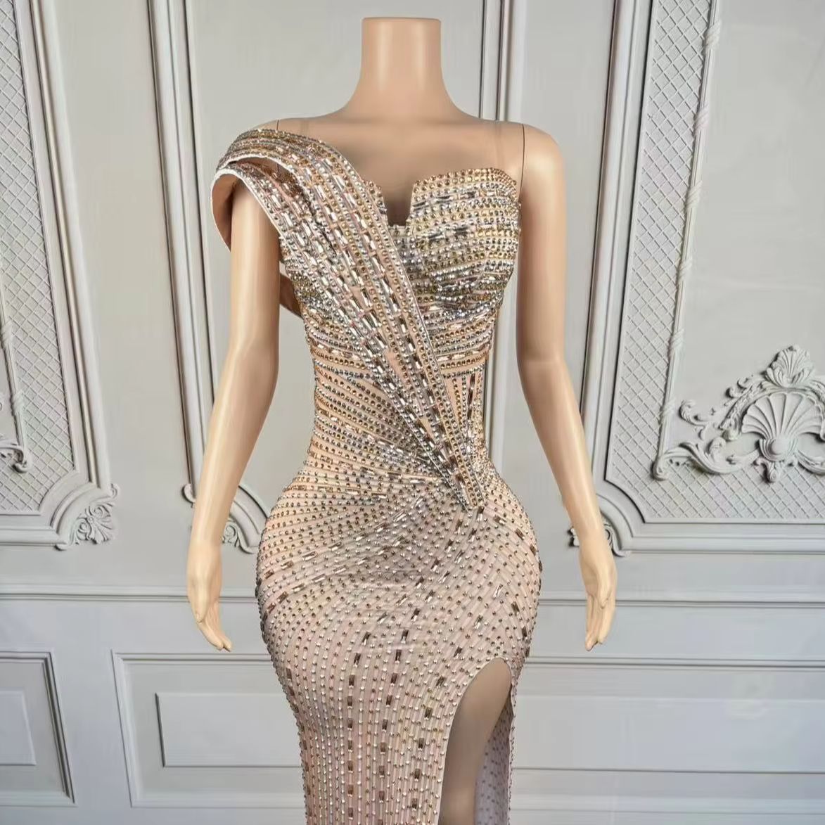 Xiangbin Sparkly Kristallen Fo - Women Formal Wear Photoshoot recensie en prijs