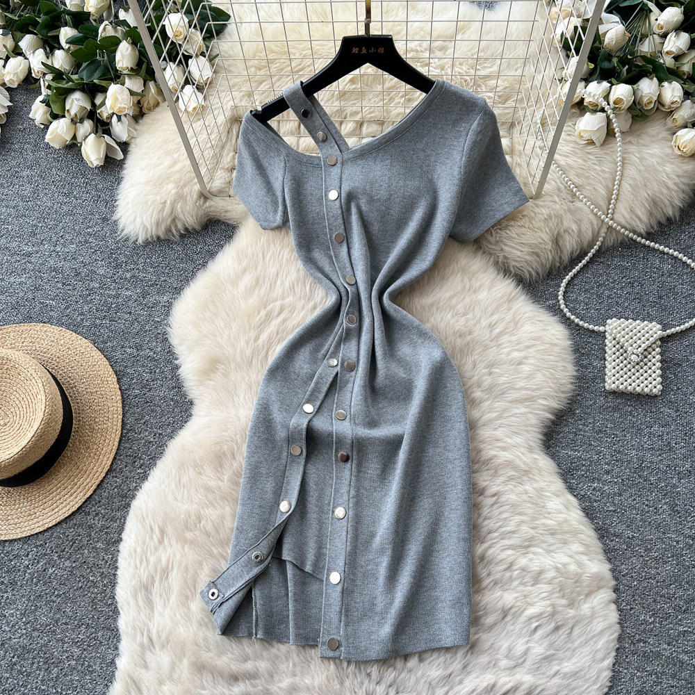 Jurken voor dames, midi-lengte - Wrap Dress Work recensie en prijs