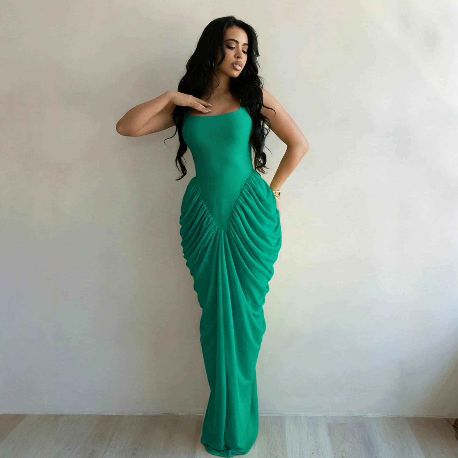 Lange jurk damesjurken sexy ve - Wrap Dress Work recensie en prijs