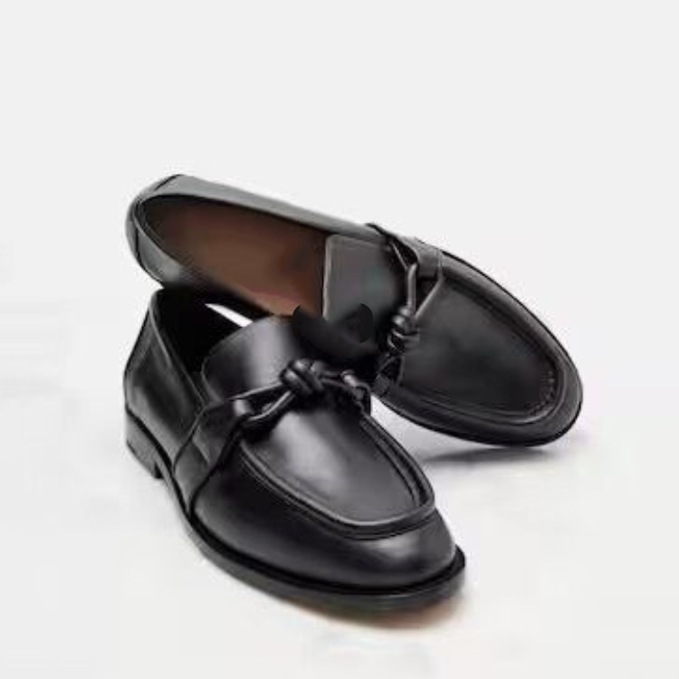 Dames lederen loafers met knoo - Women Formal Wear Shoes recensie en prijs