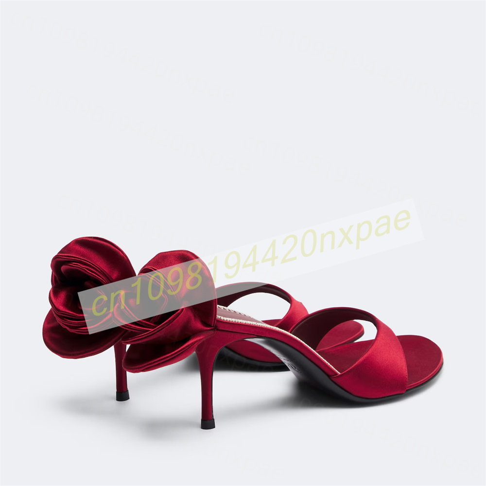 Dames rode satijnen thong mule - Women'S Formal Wear For Wedding recensie en prijs