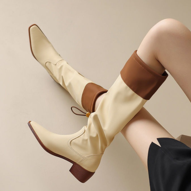Abrikoos vierkante neus dames  - Women'S Work Fashion recensie en prijs