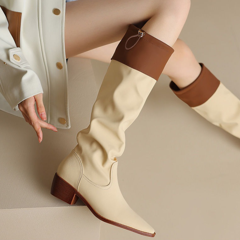 Abrikoos vierkante neus dames  - Women'S Work Fashion recensie en prijs