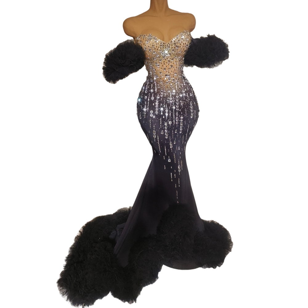 Glinsterende strass steentjes  - Women Formal Wear Photoshoot recensie en prijs